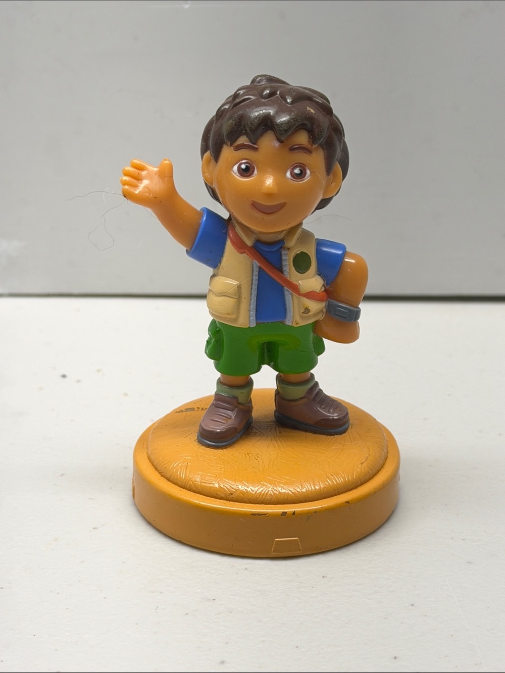 Go Diego Waving Viacom Hasbro Nick Jr Dora the Explorer 2005 Stamp Toy